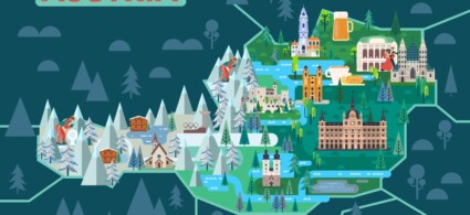 Map of Austria