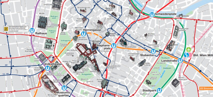 Mappa di Vienna